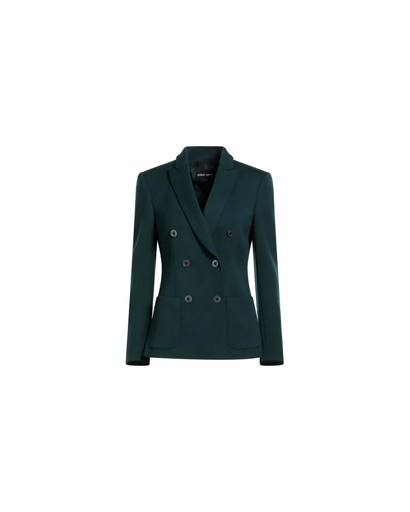Giorgio Armani ANZÜGE und CO-ORDS - Blazersauf YOOX.COM Dunkelgrün