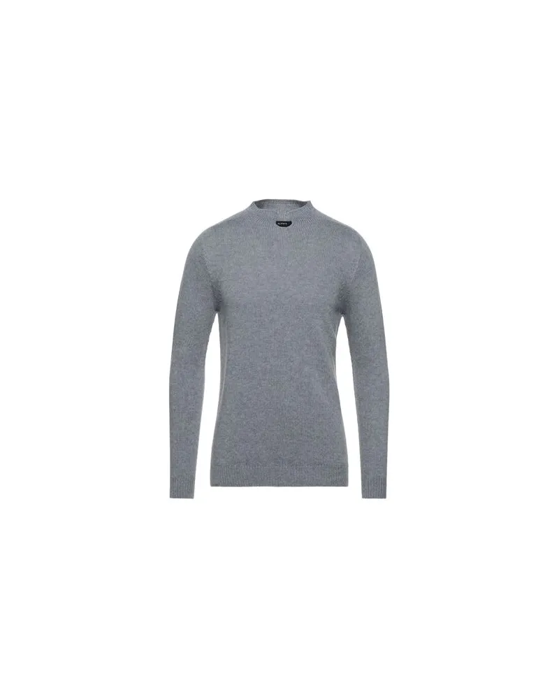 Alpha Studio STRICKWAREN - Pulloverauf YOOX.COM Blaugrau
