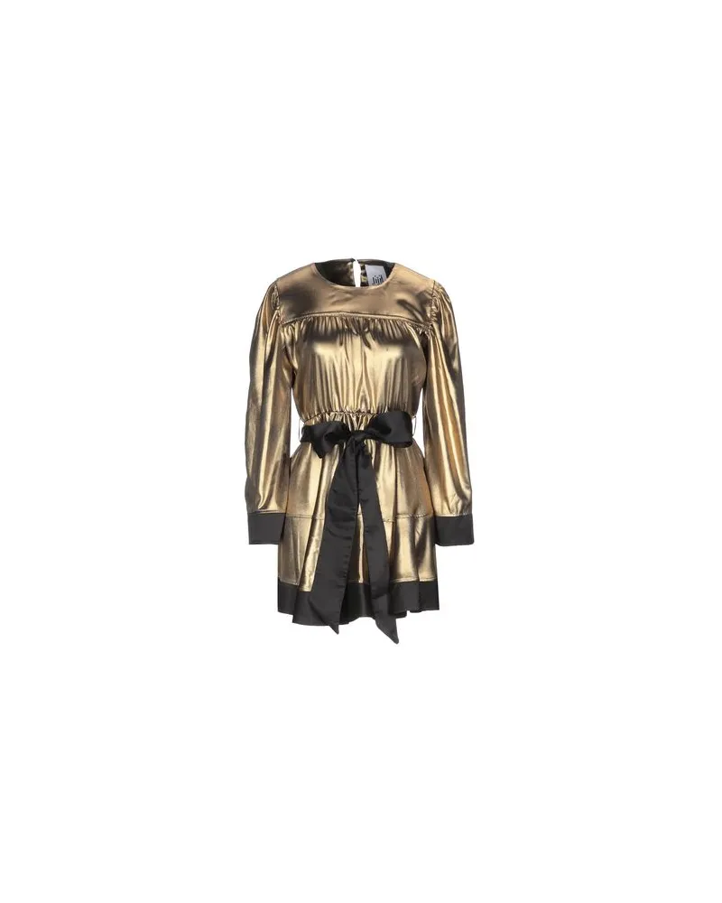 Jijil KLEIDER - Mini-Kleiderauf YOOX.COM Bronze
