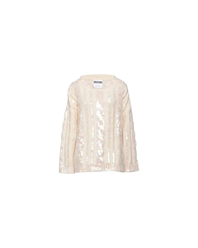 Moschino STRICKWAREN - Pulloverauf YOOX.COM Beige