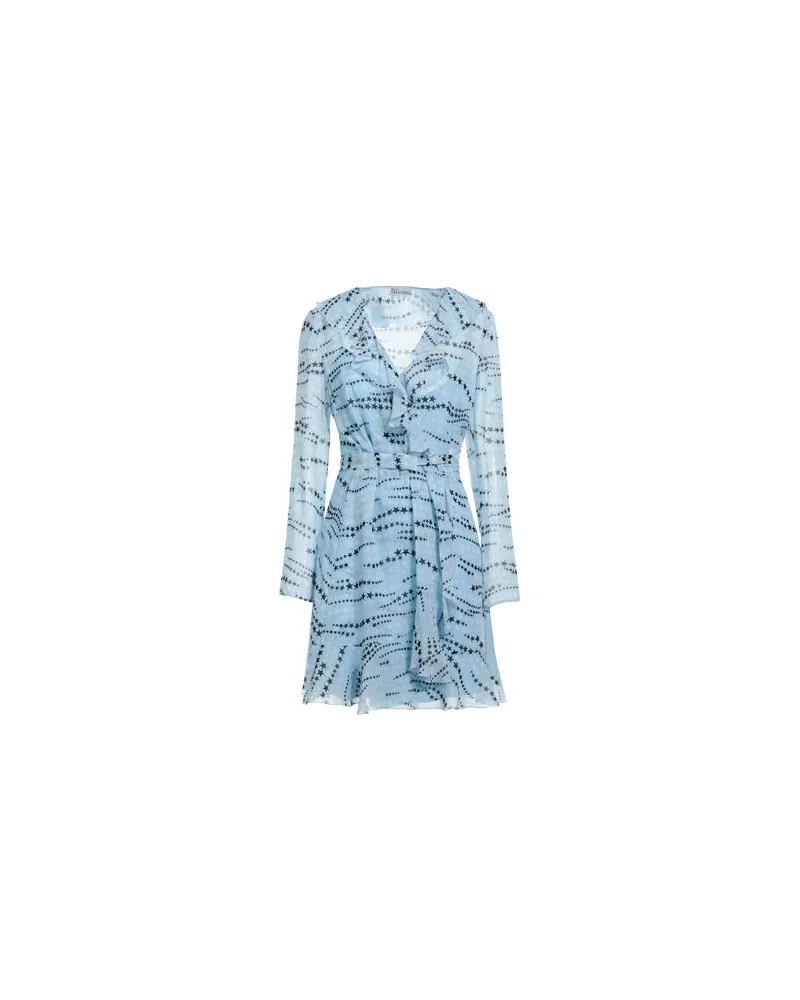 RED Valentino KLEIDER - Mini-Kleiderauf YOOX.COM Himmelblau