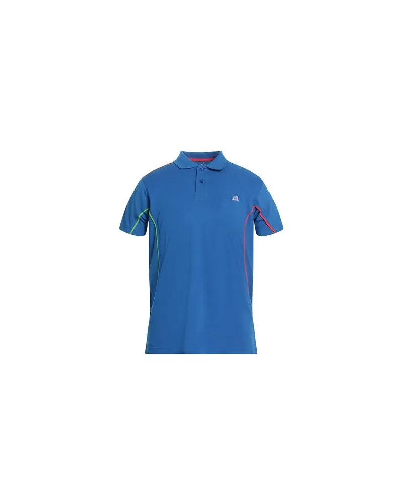 Harmont & Blaine JEANS - TOPS - Poloshirtsauf YOOX.COM Blau