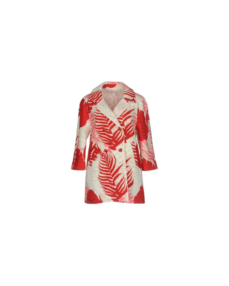 Ermanno Scervino JACKEN & MÄNTEL - Jacken, Mäntel & Trenchcoatsauf YOOX.COM Rot