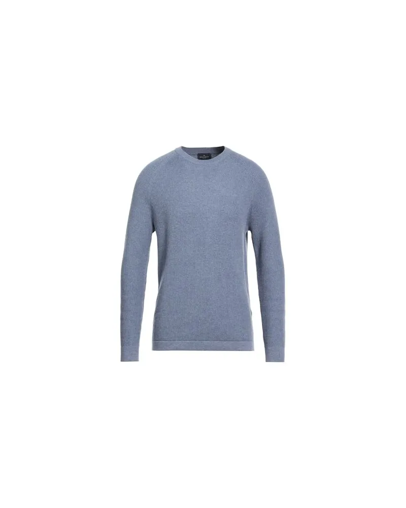 Hackett STRICKWAREN - Pulloverauf YOOX.COM Taubenblau