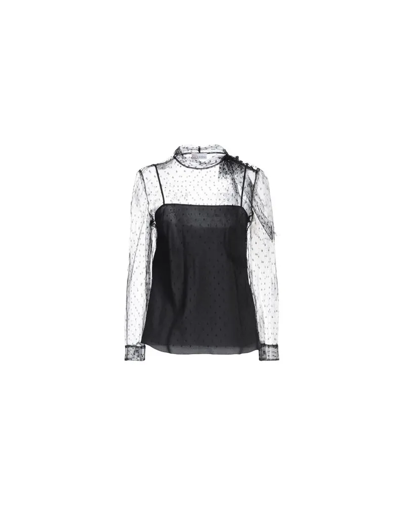 RED Valentino TOPS - Topsauf YOOX.COM Schwarz