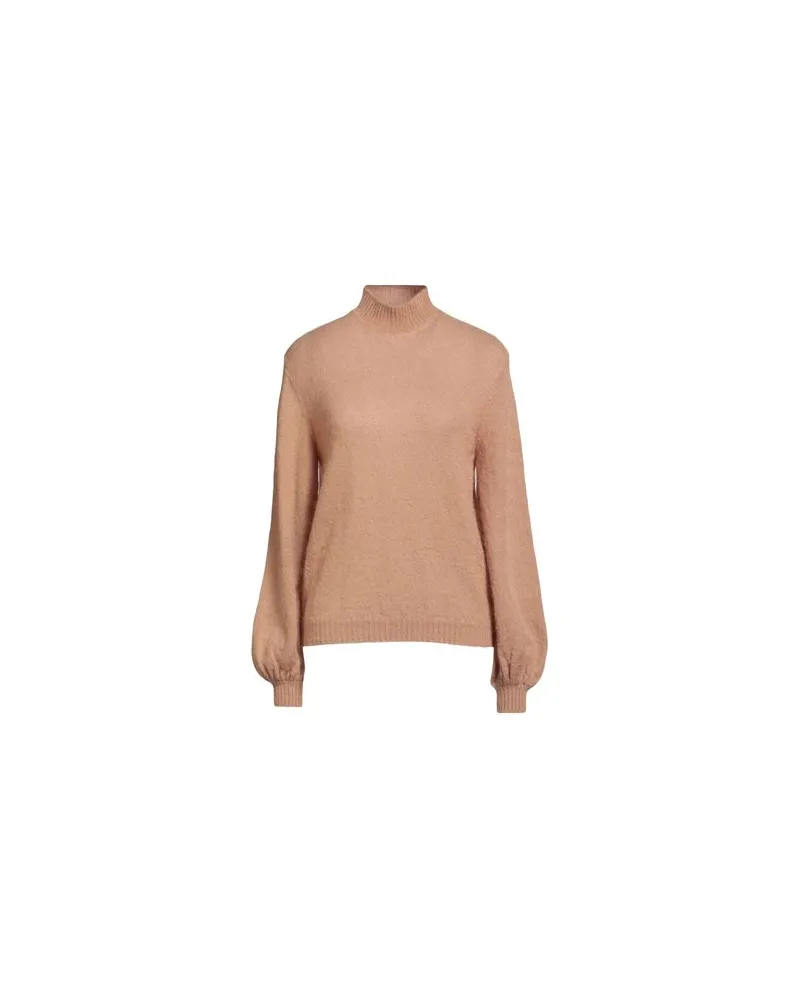 Alberta Ferretti STRICKWAREN - Rollkragenpulloverauf YOOX.COM Kamel