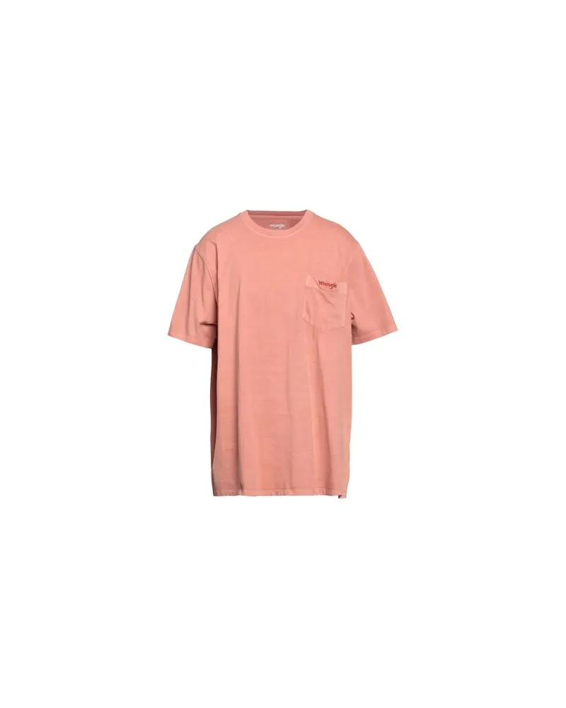 Wrangler TOPS - T-shirtsauf YOOX.COM Hellrosa