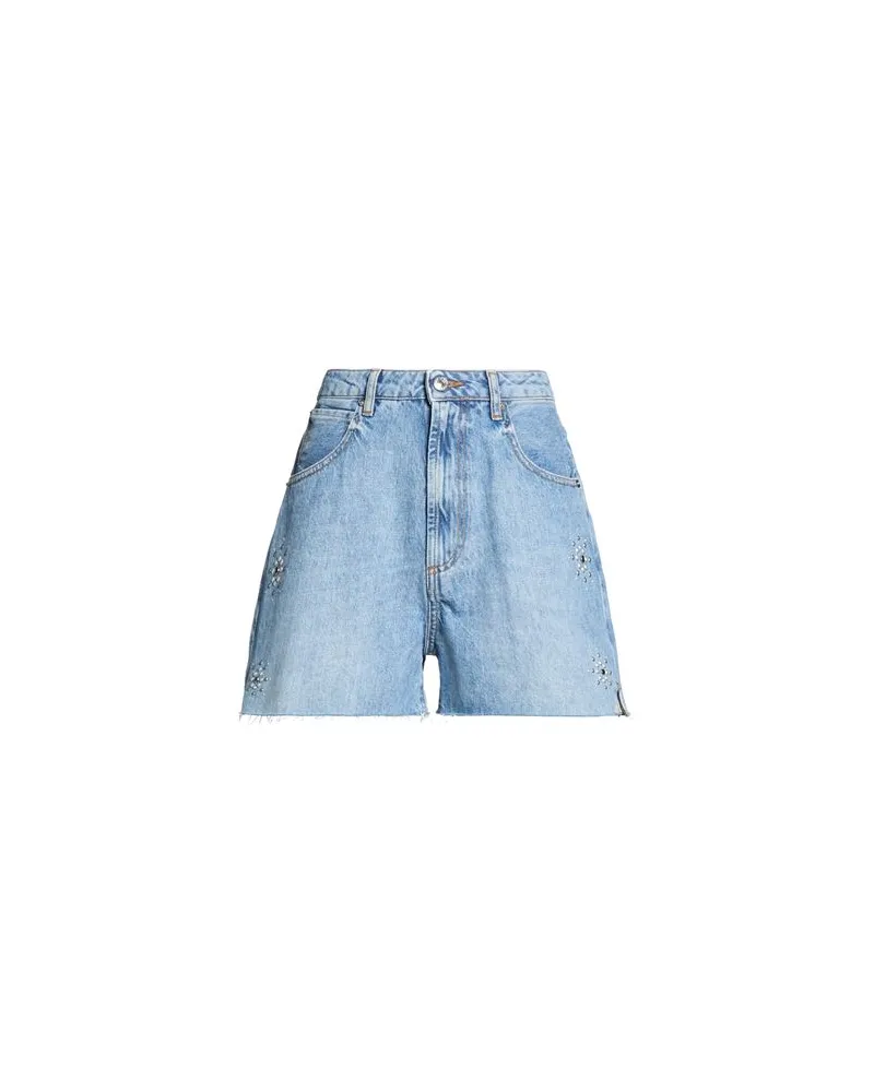 Roy Roger's HOSEN & RÖCKE - Jeansshortsauf YOOX.COM Blau