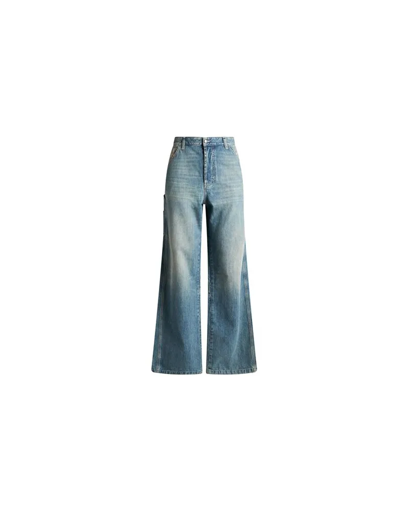 Diesel HOSEN & RÖCKE - Jeanshosenauf YOOX.COM Blau