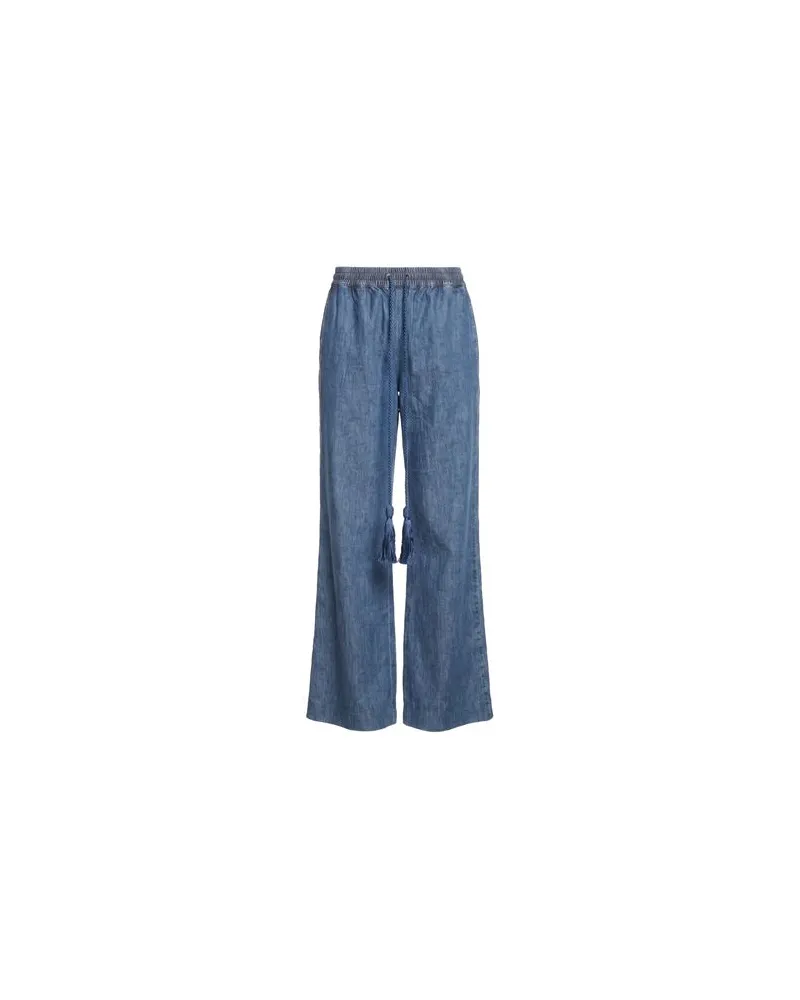 Valentino Garavani HOSEN & RÖCKE - Jeanshosenauf YOOX.COM Blau