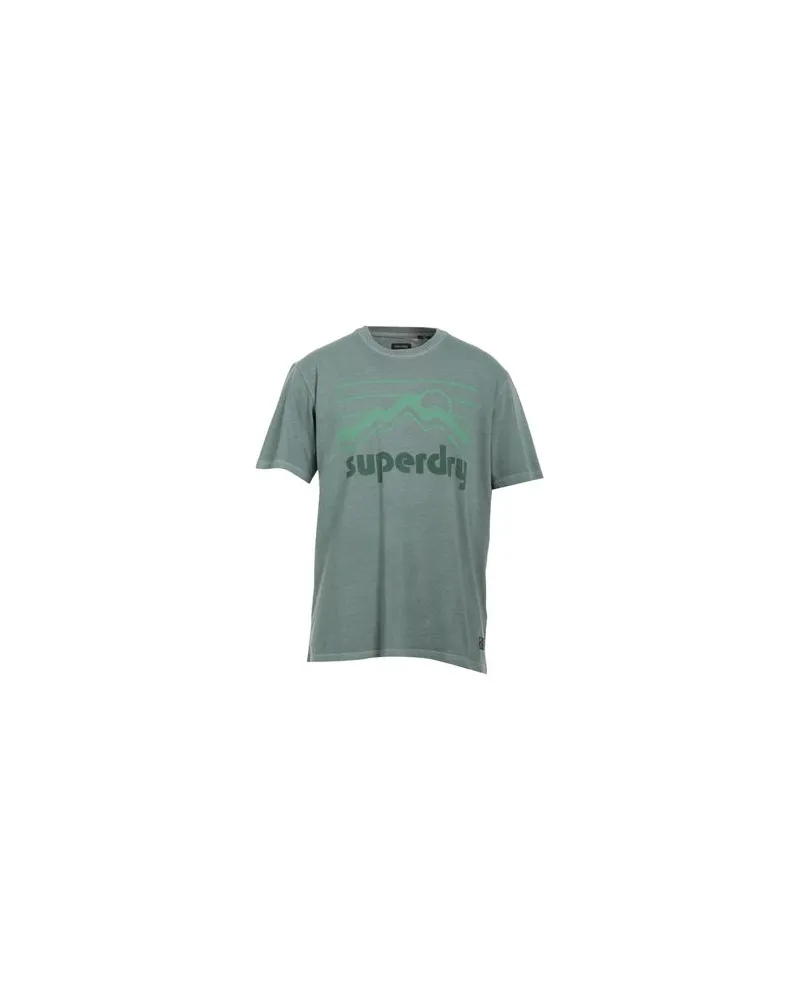 Superdry. VINTAGE 90S TERRAIN TEE  - TOPS - T-shirtsauf YOOX.COM Militärgrün