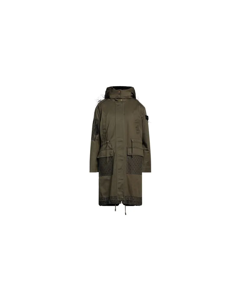 RED Valentino JACKEN & MÄNTEL - Mäntelauf YOOX.COM Militärgrün