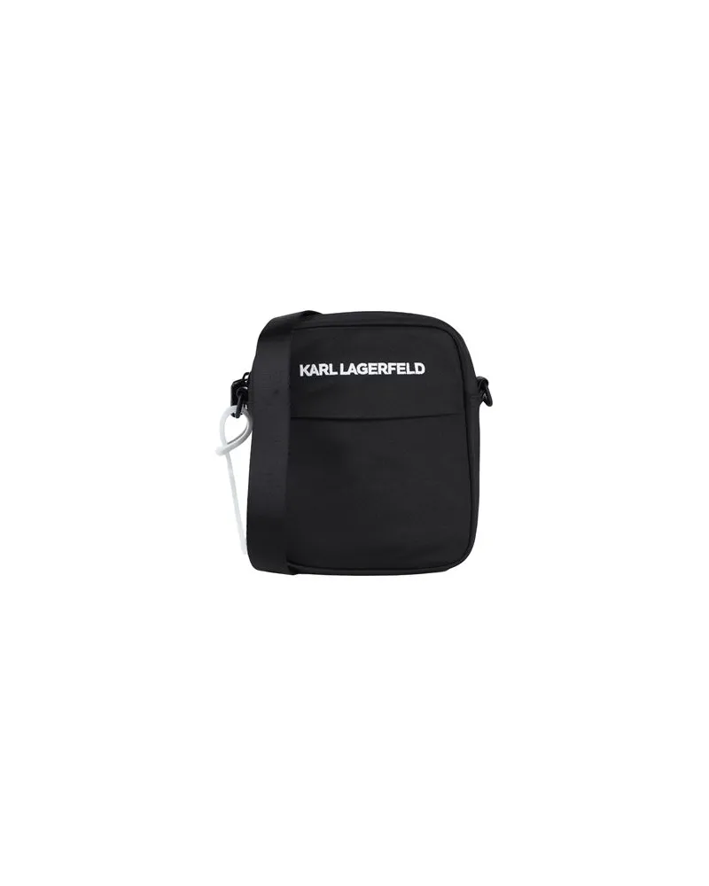 Karl Lagerfeld K/PASS NS CROSSBODY - TASCHEN - Umhängetascheauf YOOX.COM Schwarz