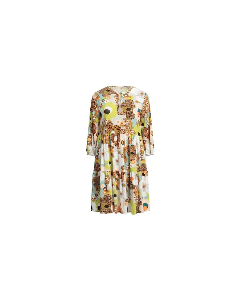 SIYU KLEIDER - Mini-Kleiderauf YOOX.COM Limettengrün