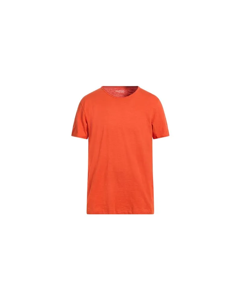 Selected Homme TOPS - T-shirtsauf YOOX.COM Orange