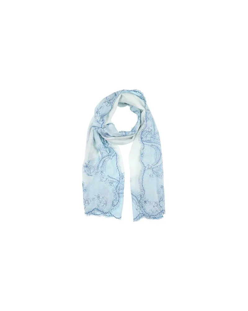 Faliero Sarti ACCESSOIRES - Schalsauf YOOX.COM Azurblau