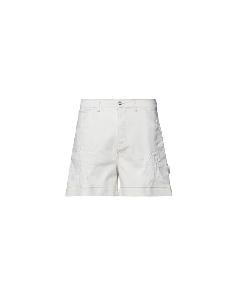 nine:inthe:morning HOSEN & RÖCKE - Jeansshortsauf YOOX.COM Weiß
