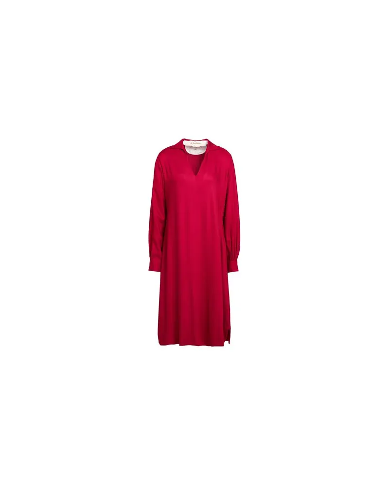 LE3 Sarte Pettegole KLEIDER - Midi-Kleiderauf YOOX.COM Rot