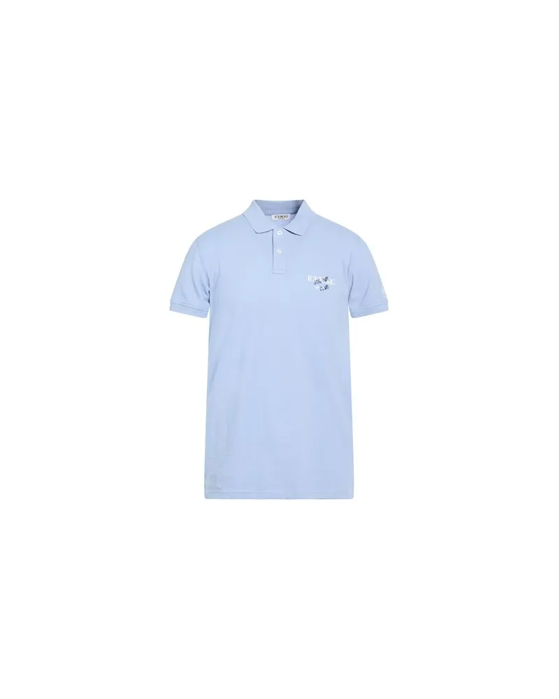 Iceberg BEACHWEAR - TOPS - Poloshirtsauf YOOX.COM Hellblau