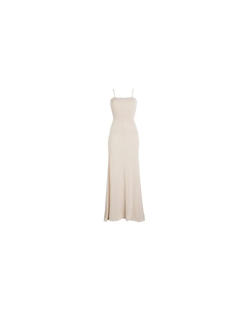 Barrie KLEIDER - Maxi-Kleiderauf YOOX.COM Beige
