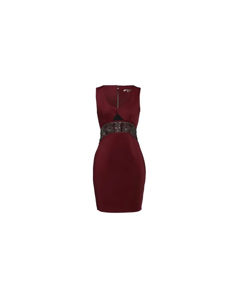 KORALLINE KLEIDER - Mini-Kleiderauf YOOX.COM Bordeaux