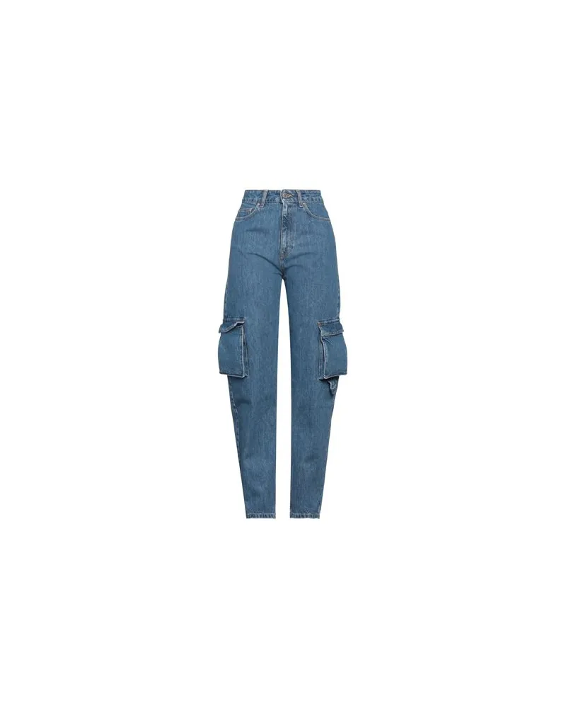 ROTATE Birger Christensen HOSEN & RÖCKE - Jeanshosenauf YOOX.COM Blau