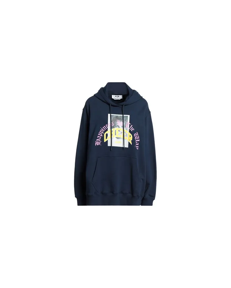 MSGM TOPS - Sweatshirtsauf YOOX.COM Marineblau