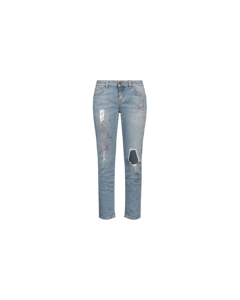 Manila Grace HOSEN & RÖCKE - Jeanshosenauf YOOX.COM Blau
