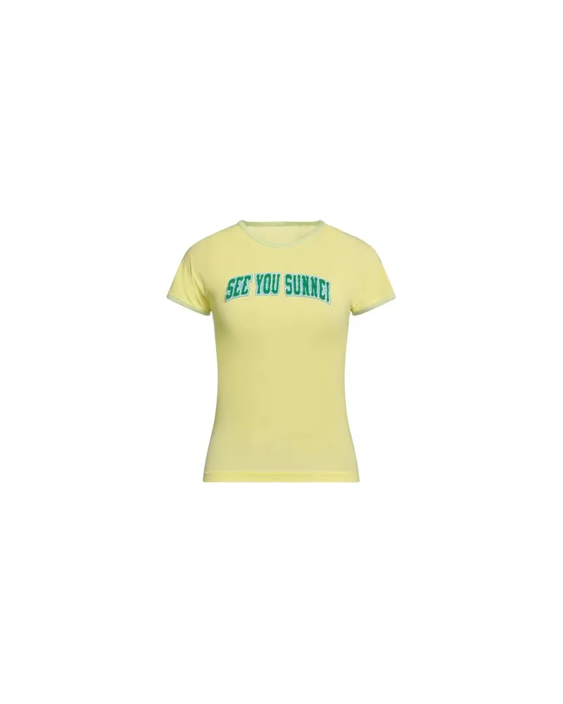SUNNEI TOPS - T-shirtsauf YOOX.COM Gelb
