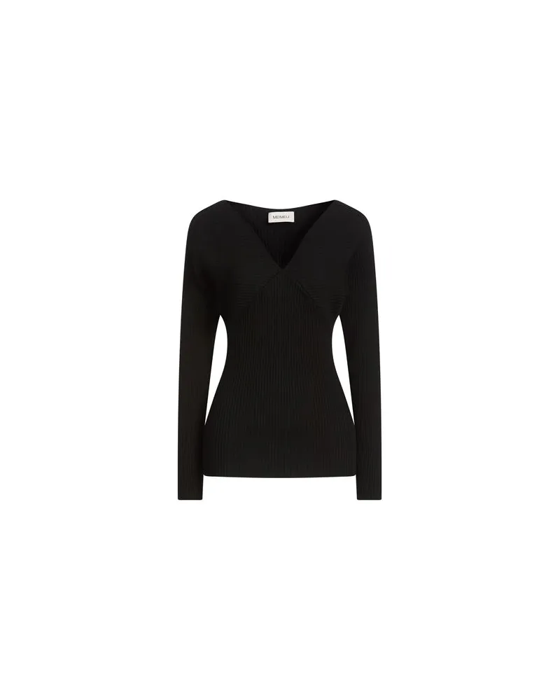 MEIMEIJ STRICKWAREN - Pulloverauf YOOX.COM Schwarz