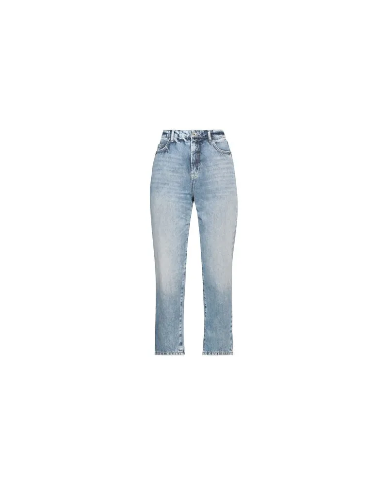 Patrizia Pepe HOSEN & RÖCKE - Jeanshosenauf YOOX.COM Blau