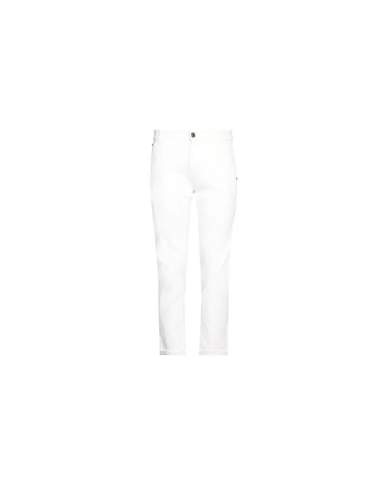 PT TORINO HOSEN & RÖCKE - Jeanshosenauf YOOX.COM Weiß