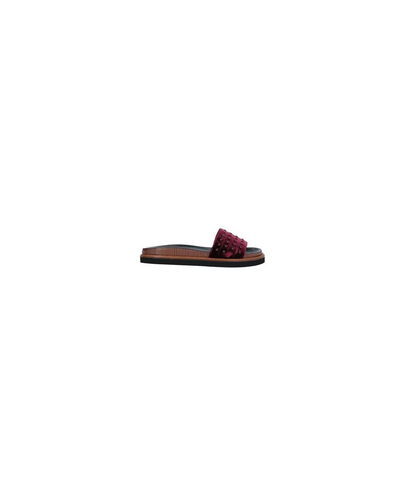 TOD'S SCHUHE - Sandalenauf YOOX.COM Pflaume