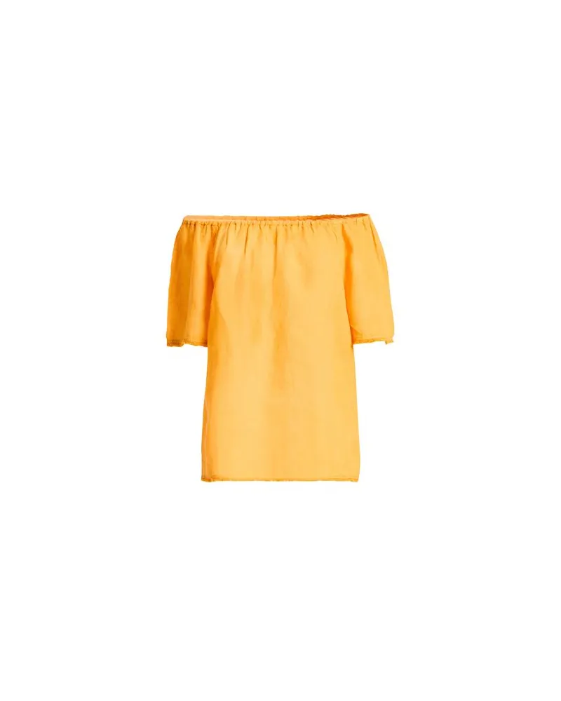 120% Lino TOPS - Topsauf YOOX.COM Mandarine