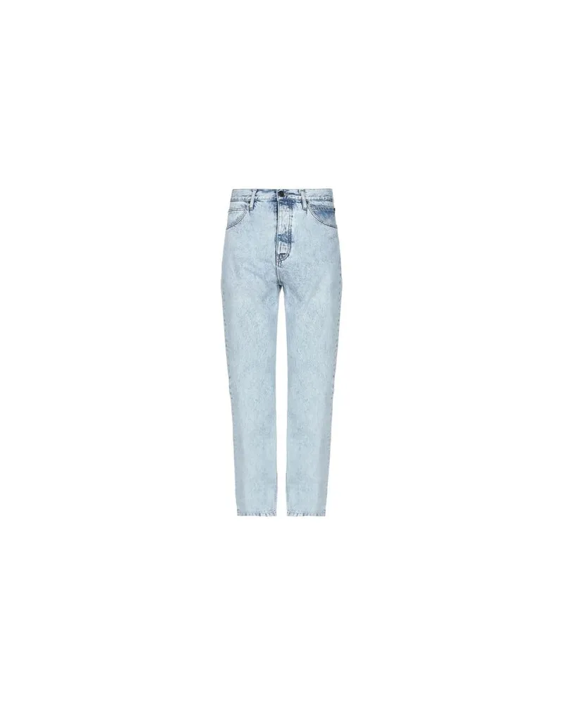 Calvin Klein HOSEN & RÖCKE - Jeanshosenauf YOOX.COM Blau