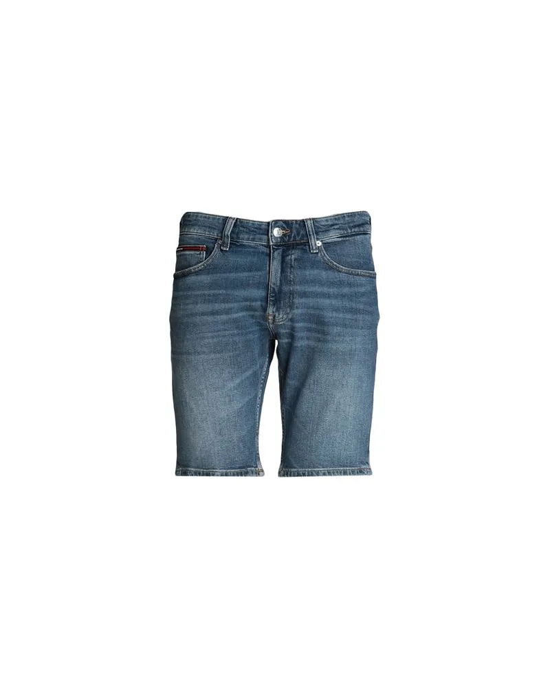 Tommy Hilfiger HOSEN & RÖCKE - Jeansshortsauf YOOX.COM Blau