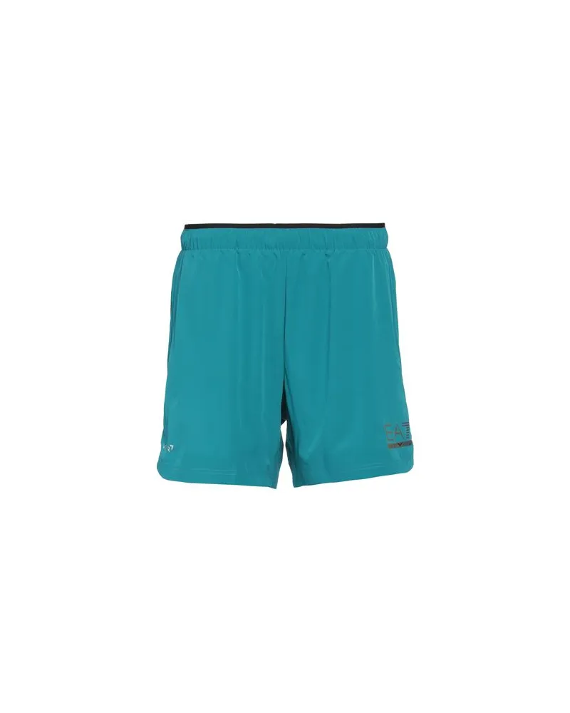 EA7 HOSEN & RÖCKE - Shorts & Bermudashortsauf YOOX.COM Tūrkis