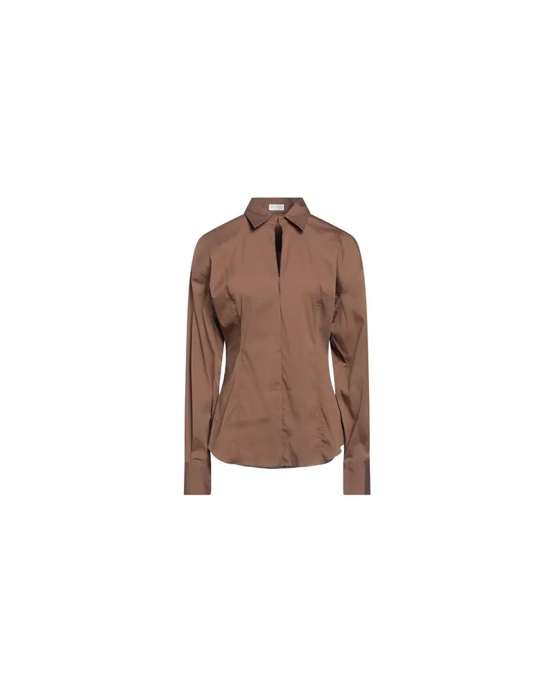 Brunello Cucinelli TOPS - Topsauf YOOX.COM Hellbraun