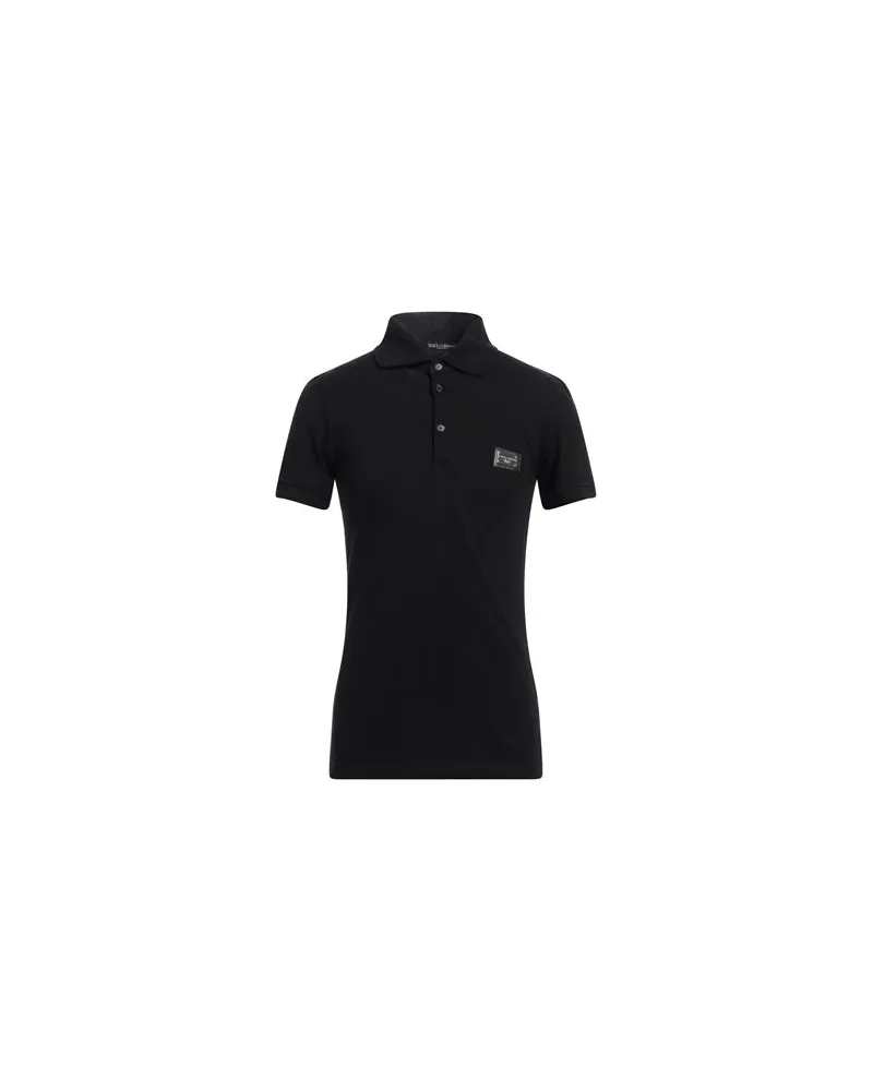 Dolce & Gabbana TOPS - Poloshirtsauf YOOX.COM Schwarz