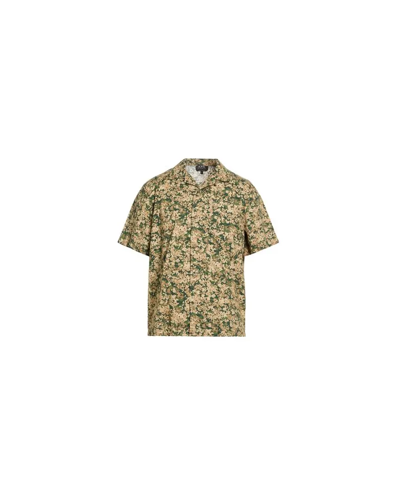 A.P.C. TOPS - Hemdenauf YOOX.COM Militärgrün