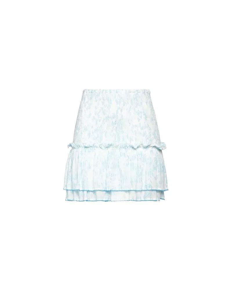 Poupette St Barth HOSEN & RÖCKE - Miniröckeauf YOOX.COM Himmelblau