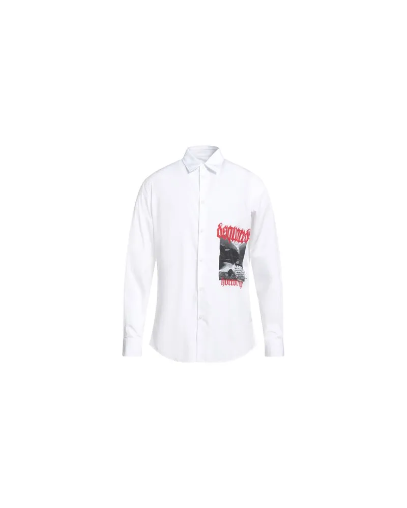 Dsquared2 TOPS - Hemdenauf YOOX.COM Weiß