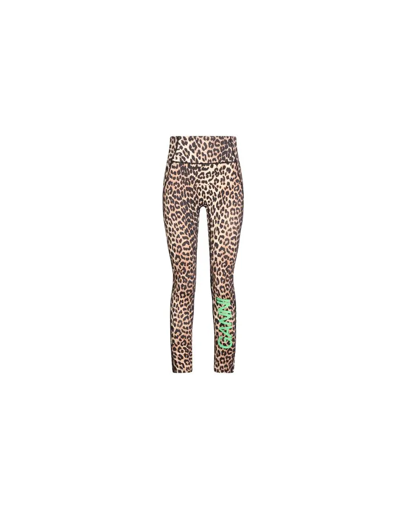 Ganni HOSEN & RÖCKE - Leggingsauf YOOX.COM Beige