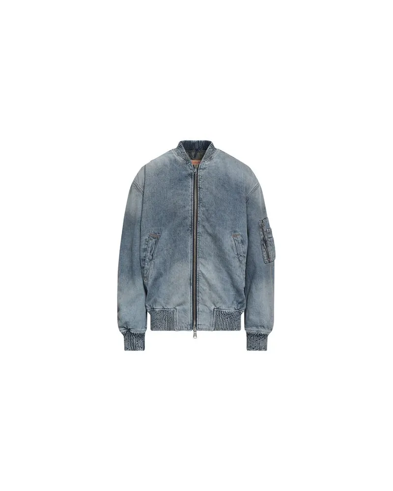 Diesel JACKEN & MÄNTEL - Jeansjacken/Mäntelauf YOOX.COM Blau