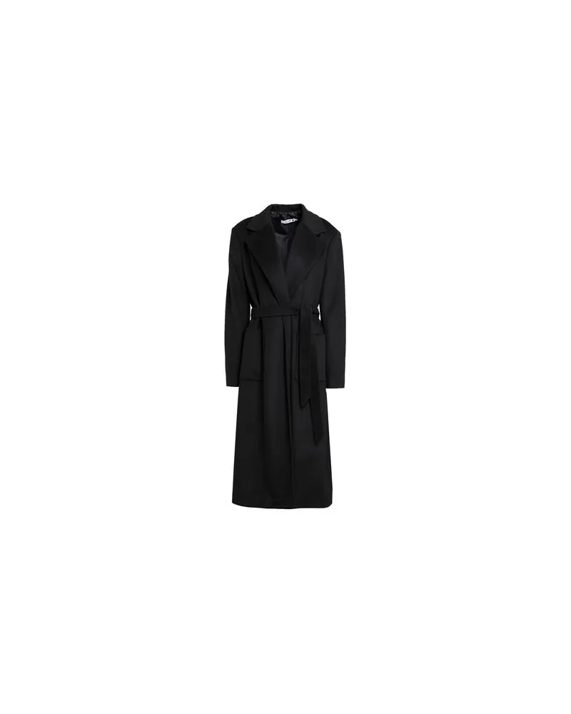 Please JACKEN & MÄNTEL - Mäntelauf YOOX.COM Schwarz