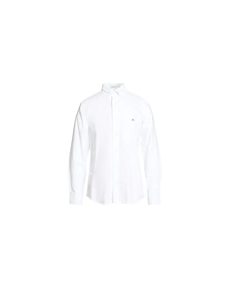 Gant TOPS - Hemdenauf YOOX.COM Weiß