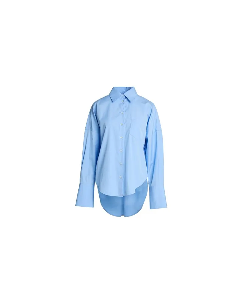 Sara Roka TOPS - Hemdenauf YOOX.COM Hellblau