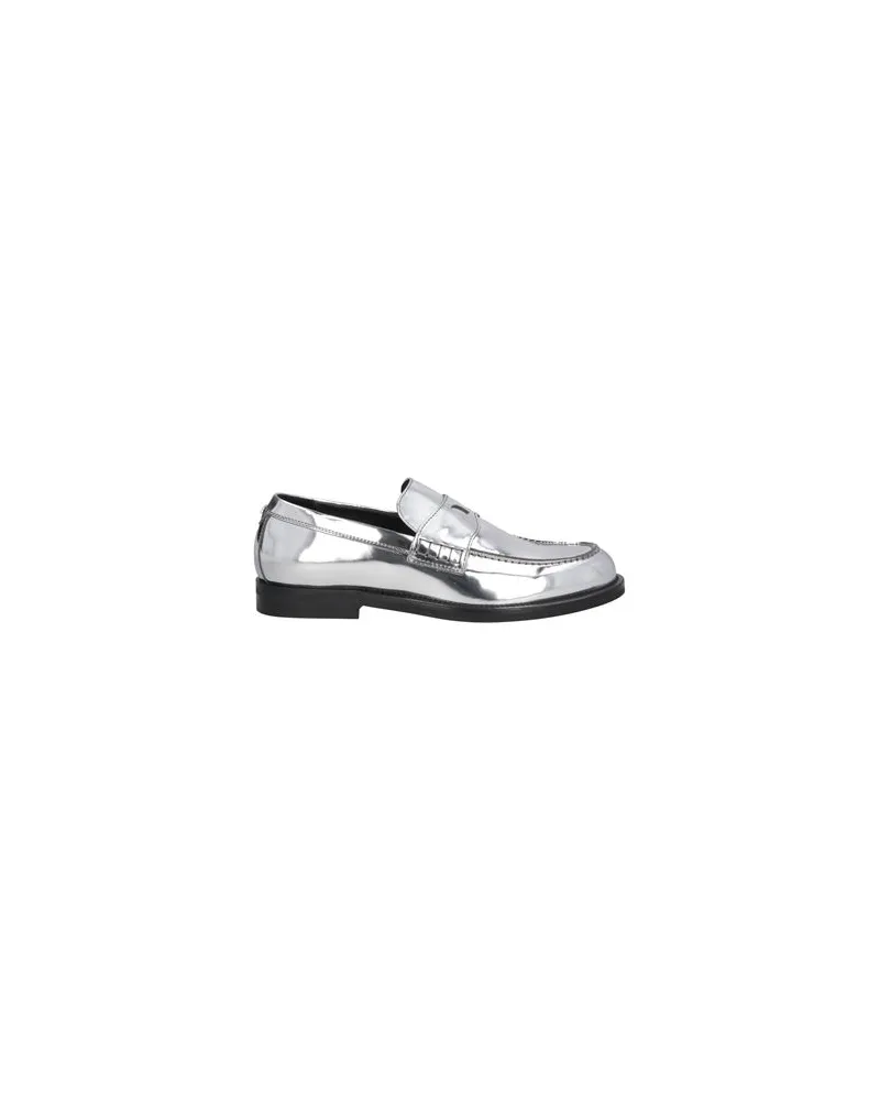 GCDS SCHUHE - Mokassinsauf YOOX.COM Silber
