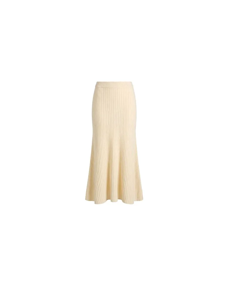 Twin-Set HOSEN & RÖCKE - Midi-Röckeauf YOOX.COM Cremeweiß