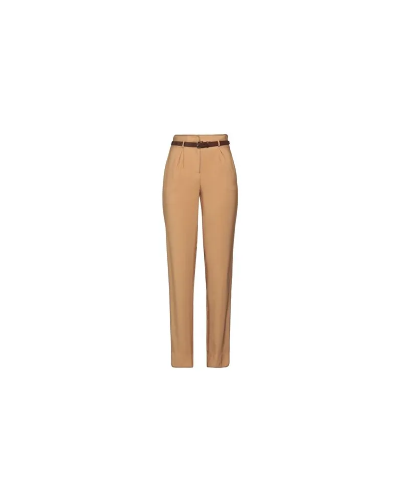 Anna Molinari HOSEN & RÖCKE - Hosenauf YOOX.COM Kamel
